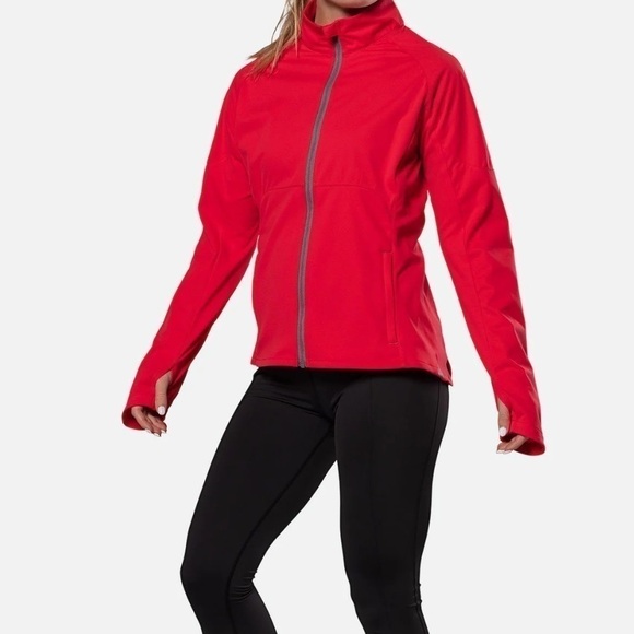 Nathan Sports Women’s Traverse Jacket in Red Lollipop SzS - Picture 2 of 14